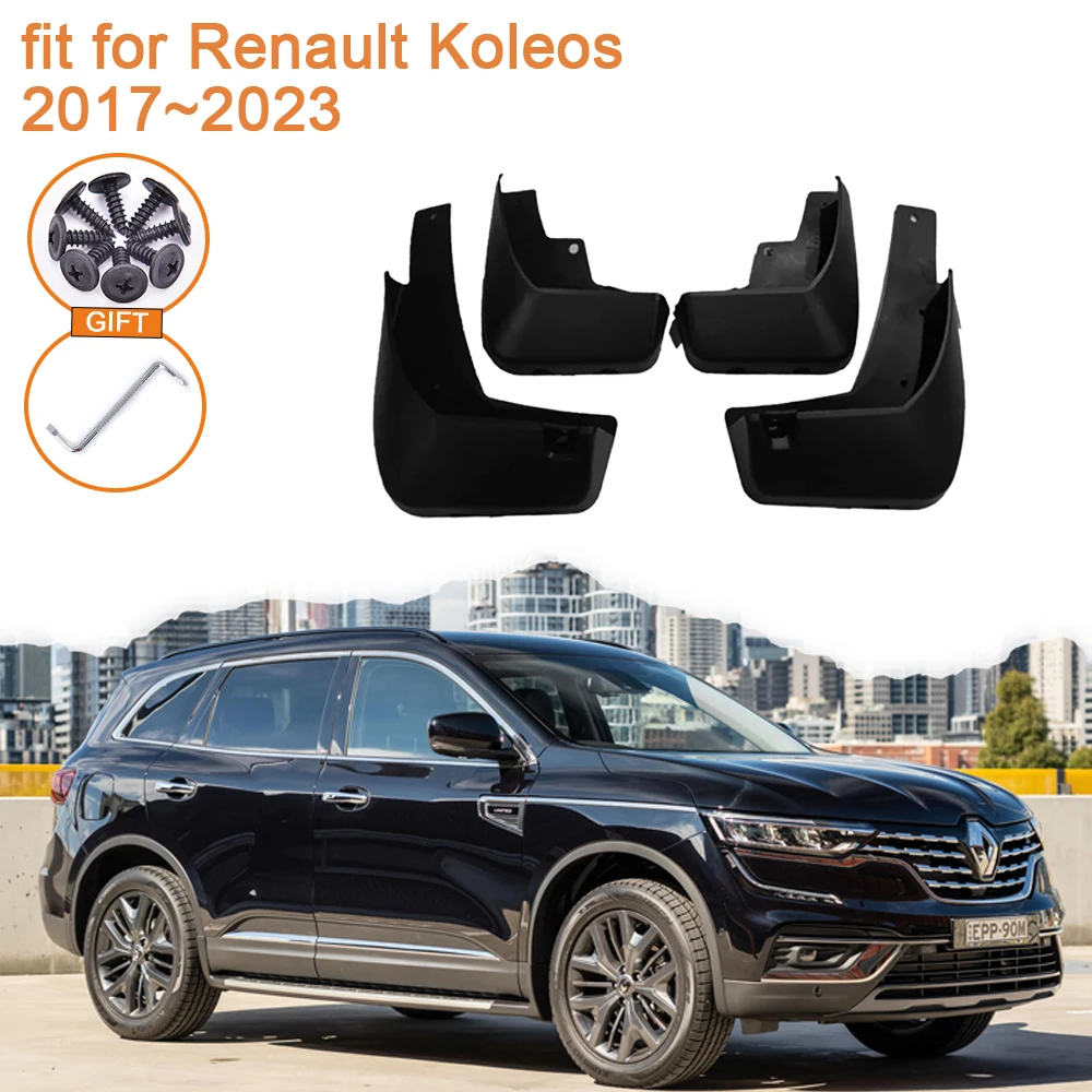 

MudFlaps for Renault Koleos 2 Samsung QM6 2017 2018 2019 2020 2021 2022 2023 Accessorie Mudguards Anti-splash Guard Fender Flare