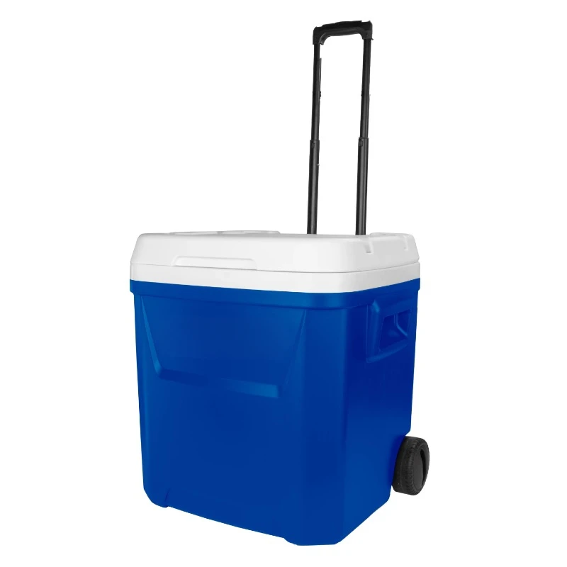 60 QT Portable Rolling Cooler for Outdoor Picnics or Yard Parties
