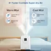 LV600S Smart Warm and Cool Mist Humidifiers for Home Bedroom Large Room, (6L) 753ft² Coverage, Quickly & Evenly Humidify 3