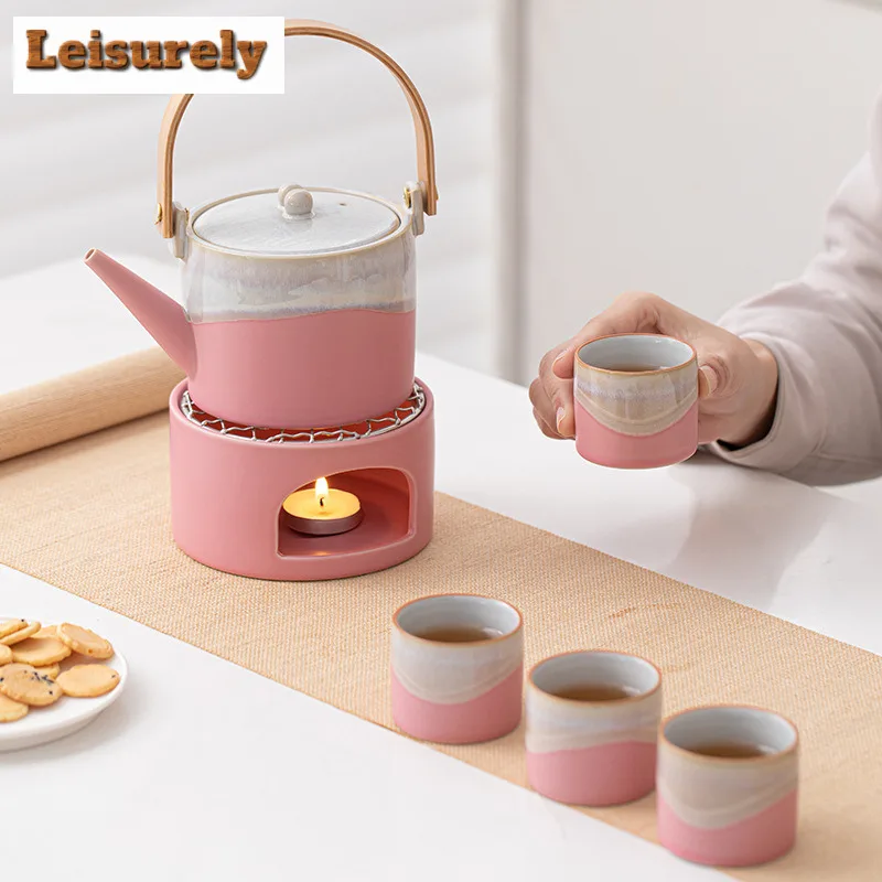 A Picture Of Mountains And Seas Tea Set Complete Set Luxury Tea Ceremony Set Teapot And Tea Cup Set Chinese Tea Set Gift Craft