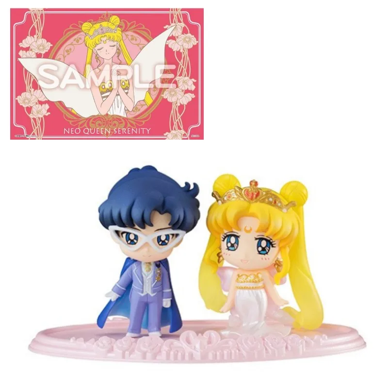 Megahouse Sailor Moon Anime Figure Princess Serenity Prince Endymion Action Figure Toys For Kid Gift Ornamenti Modello Da Collezione