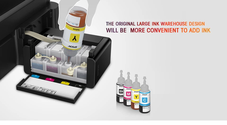 Description Picture 4 of itemUniversal Dye ink Refill Ink kit for Iconic Brand HP Epson Brother Inkjet Printer CISS Cartridge Printer Ink 4*70ml