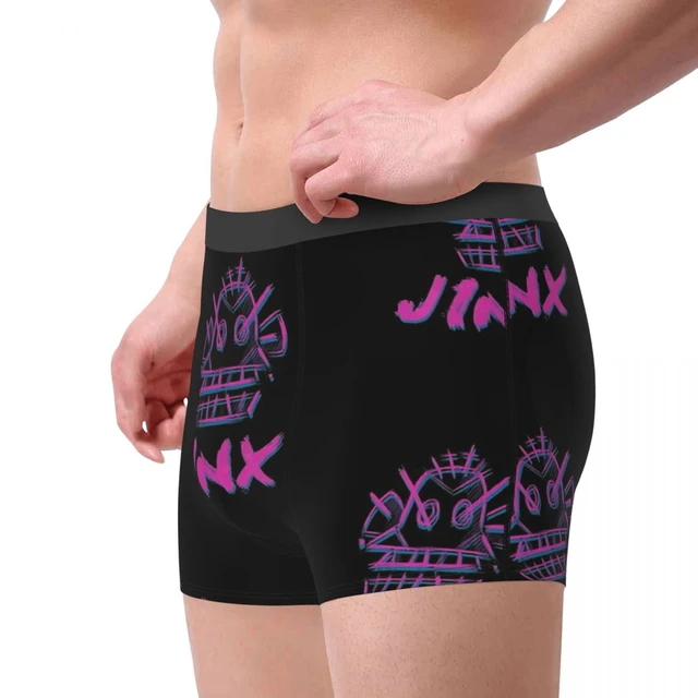 Arcane League of Legends Jinx Logo Underpants Breathbale Panties Men's  Underwear Comfortable Shorts Boxer Briefs - AliExpress