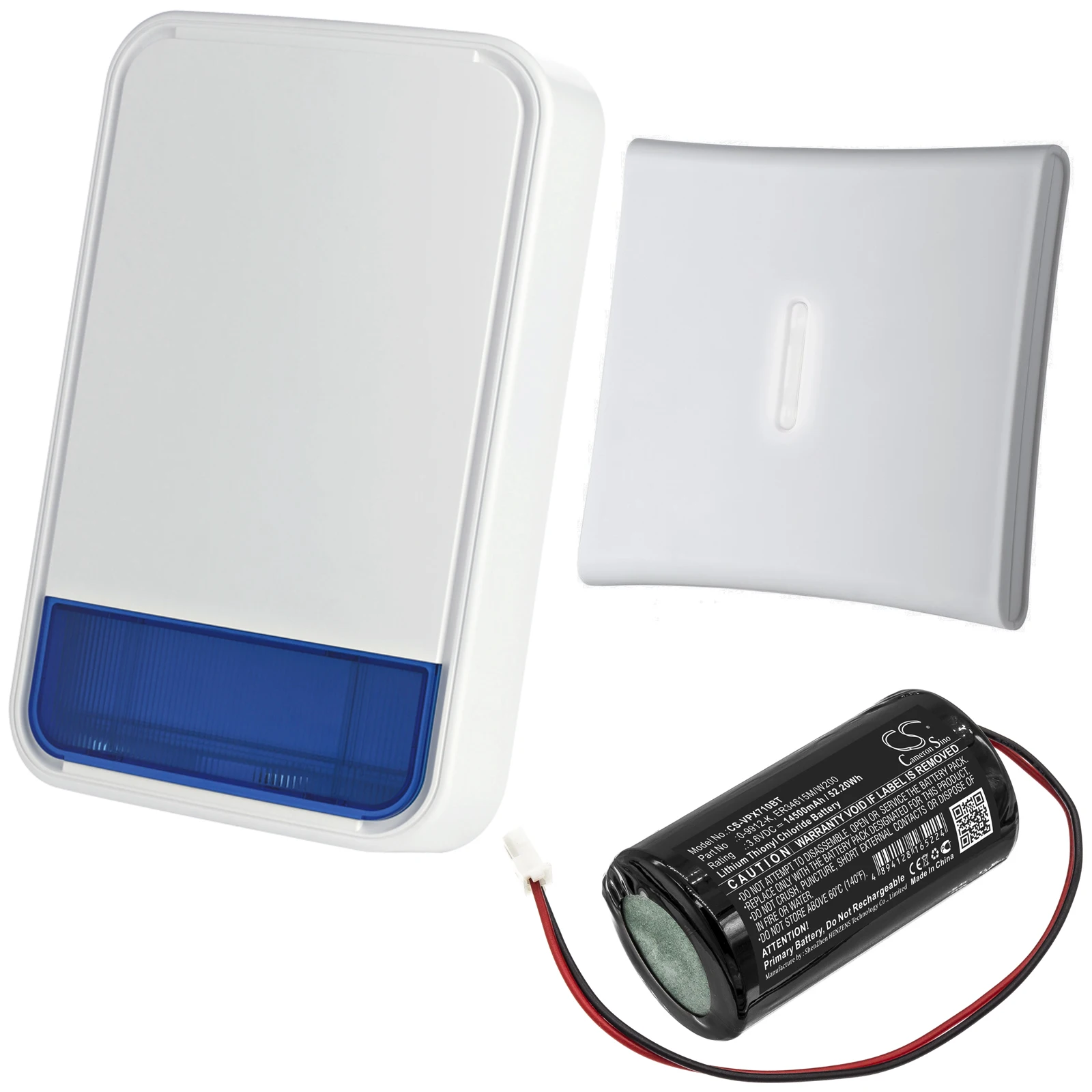 

Аккумулятор для аварийного освещения для Visonic 0-102710 09912K 0-9912-K 88030498 ER34615M /W200
