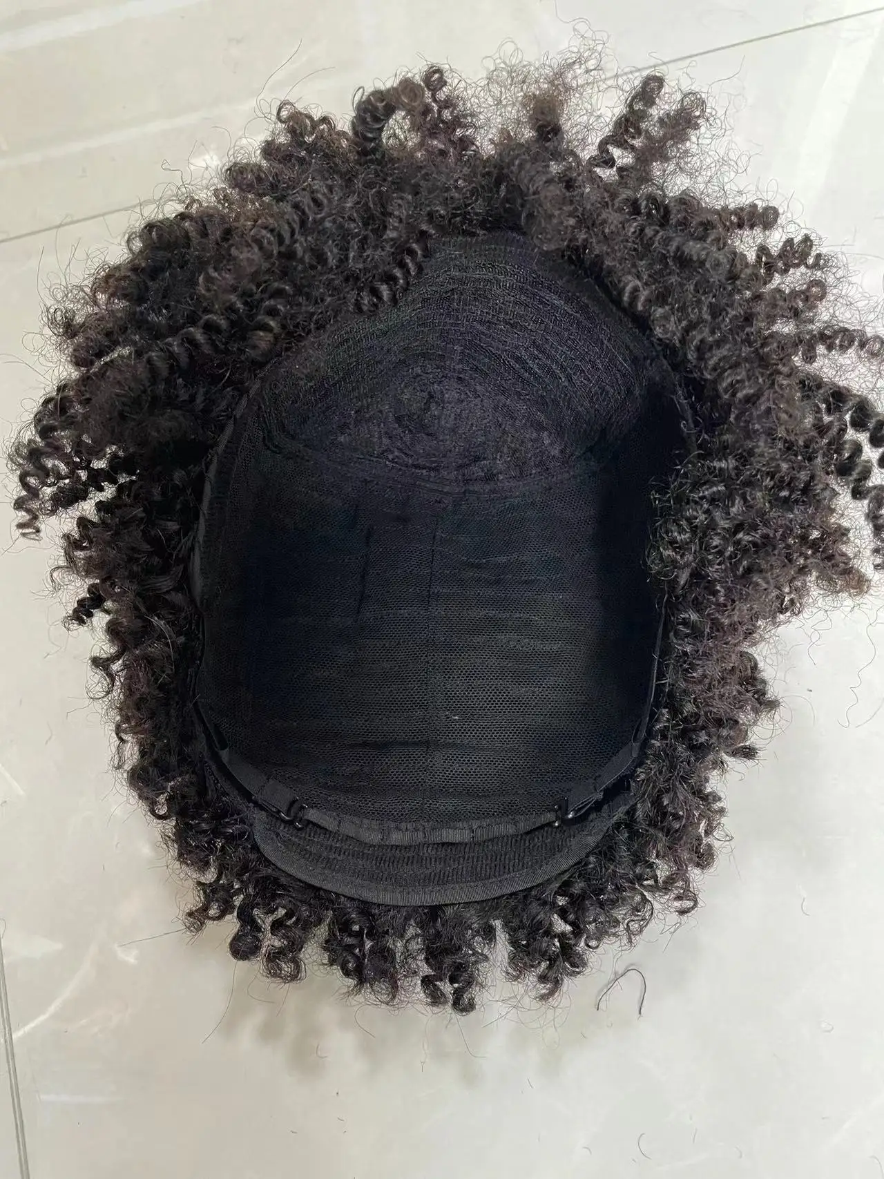 8inch Afro Kinky Curly Full Machine Short Wigs Human Hair High Quality Brazilian Virgin Hair Wig For Black Women Daily Use