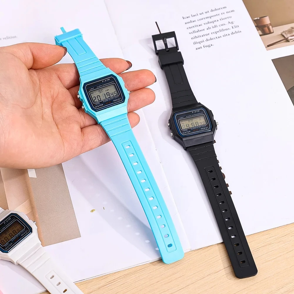 Fashion Luxury Brand Children Watch Silicone Sports LED Electronic Multifunction Kids Digital Watches Waterproof Men Women Clock 5