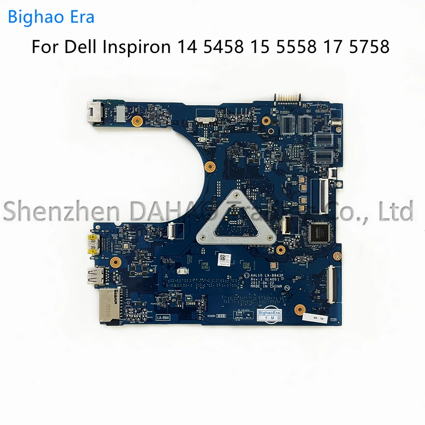 Placa-mãe Portátil para Dell Dell Inspiron 5458 155558 17 5758 Laptop Intel i3 i5 Cpu i7 Ddr3cn:0n9t5p 0f0fc6 0frv68 0rc3pn - Imagem 2