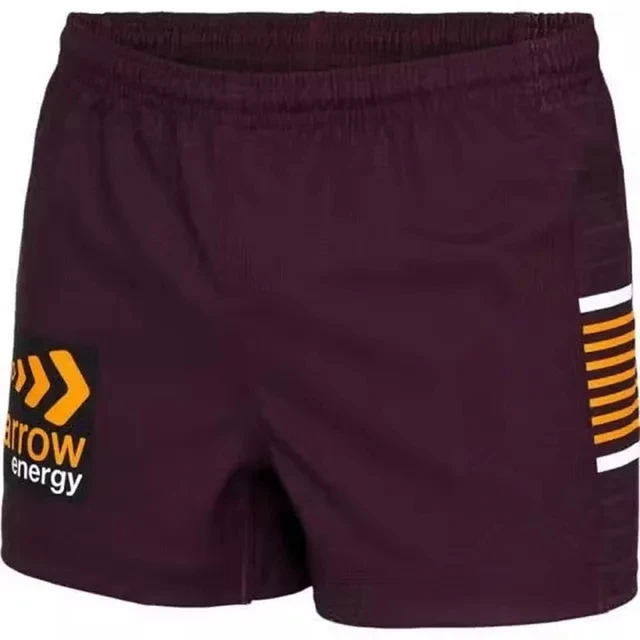 

Broncos 2024 Mens Home Rugby Jersey SHORTS size S--5XL