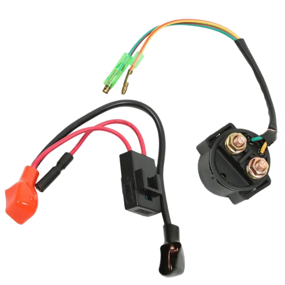 32401-HN1-010 35850-HM3-000 Honda Sportrax 400 TRX400EX 2x4 1999-2007 용 오토바이 스타터 릴레이 솔레노이드 배터리 케이블