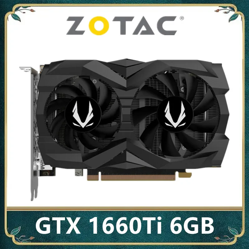 

Zotac Graphics Cards GTX 1660ti 6GB 1660S 1660 Ti Graphics Cards Nvidia Video Card GPU Desktop PC Computers Game 1660Ti gaming