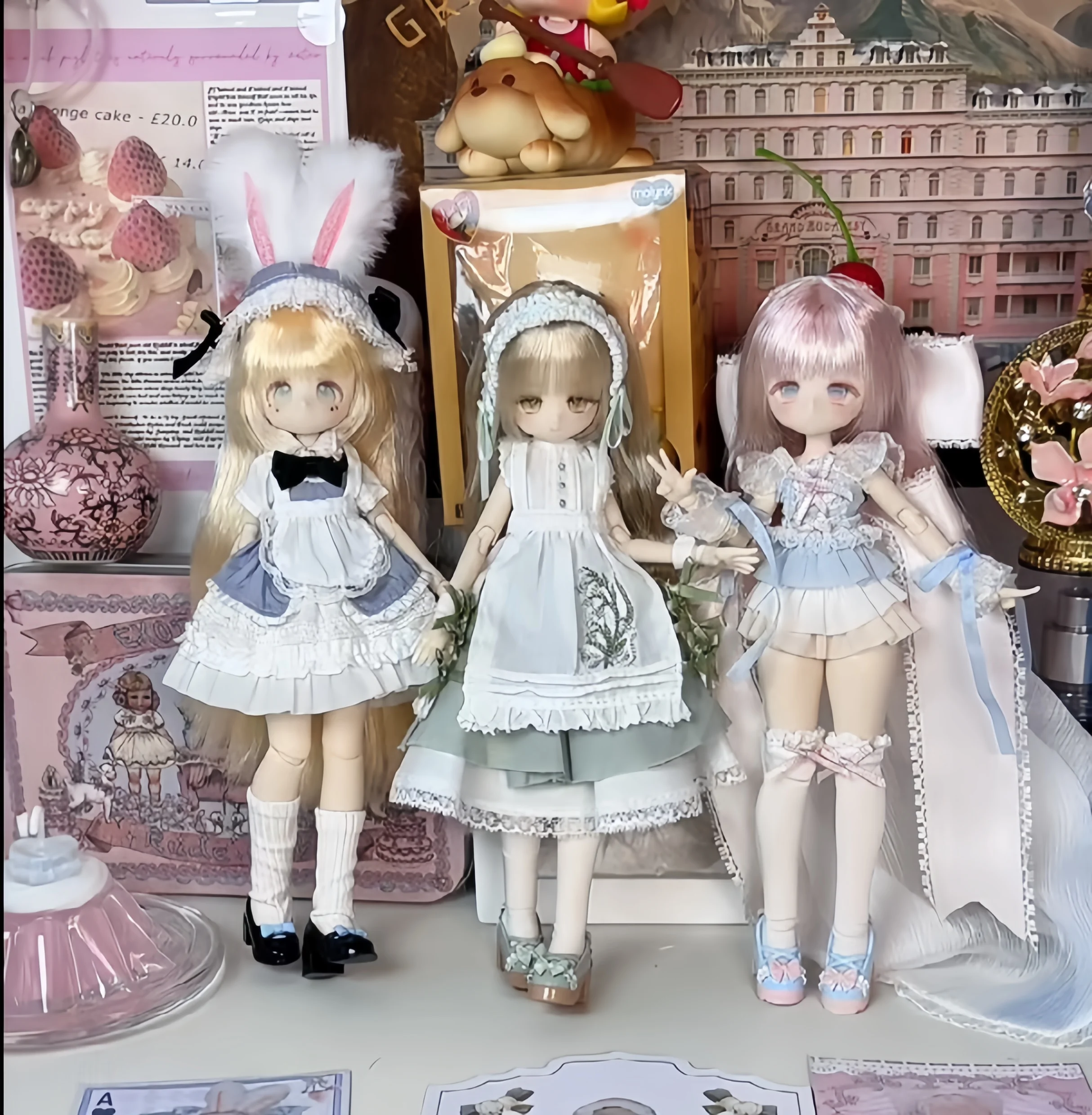 Momotale 1/6 Mjd Lily Of The Valley Whispers Rabbit Tea Blind Box