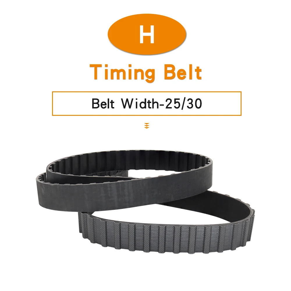 

Timing Belt 525H/530H/535H/540H/545H/550H/555H/560H/570H/580H/585H Teeth Pitch 12.7 mm Closed Loop Rubber Belt Width 25/30 mm