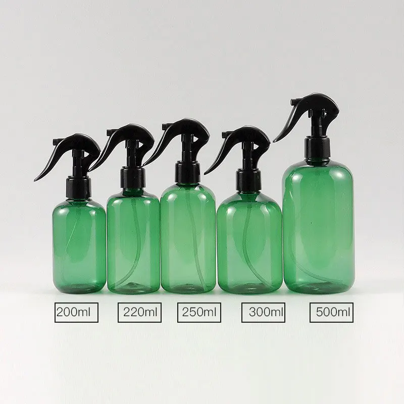 Plastic Squeeze Bottles 200ml 220ml 250ml 300ml 500ml Empty Plastic Spray Cosmetic Bottles Liquid Containers Trigger Sprayer Pump