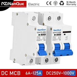 Enhanced Solar Panel DC Circuit Breaker - 63A