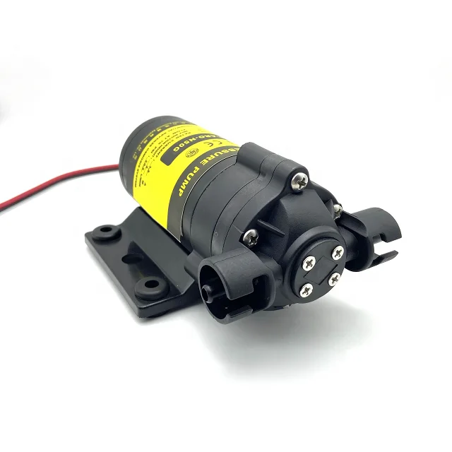 

50GPD Mini Metal Self-Priming Water Pump Electric Motor Powered RO Diaphragm Pump