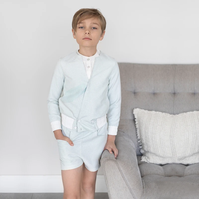 Ali Plus SS25 linen with embroidered cherries vintage girls dress and romper girls dress