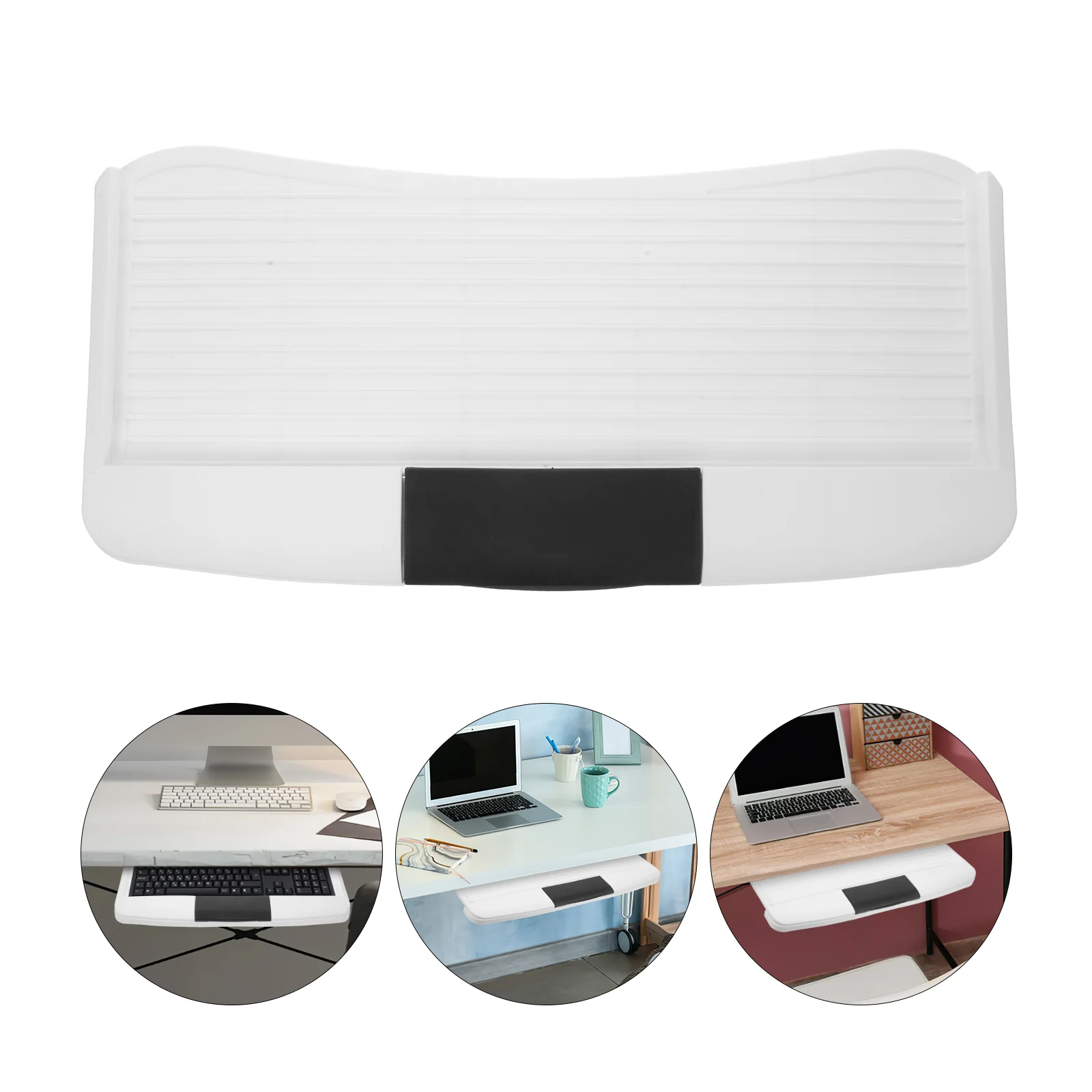 

Under Desk Storage Plate Hidden Drawer Keyboard Tray Office Keyboard Plate Holder