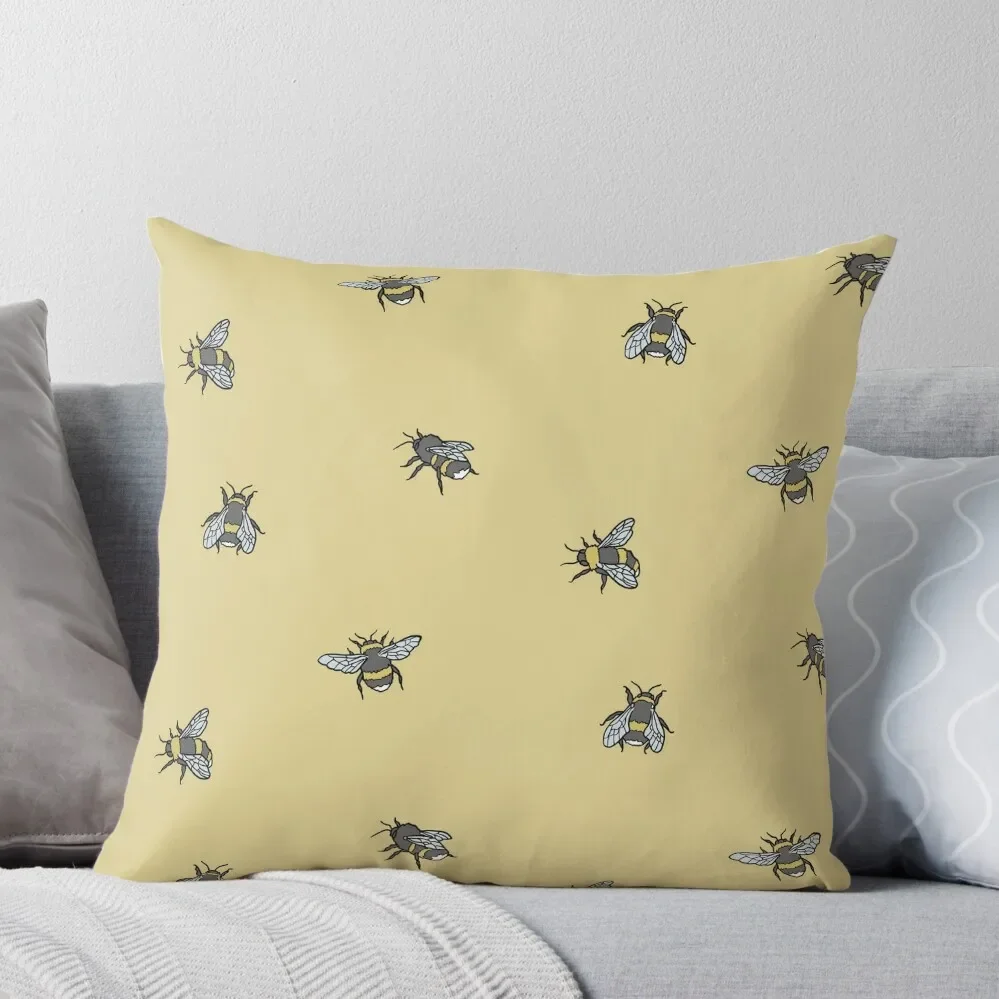 

Bee Pattern Throw Pillow Decorative Cushions Cushions