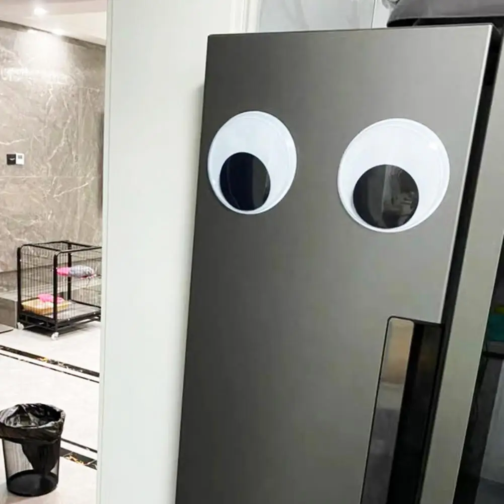 8Pcs Halloween For Bushes Big Googly Eyes Halloween Wiggle Eyes Self-Adhesive Sticker For DIY Crafts Home Decor