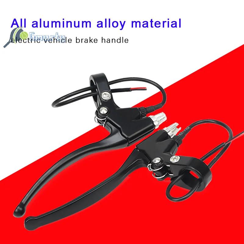 ​1 pair E-bike Brake Lever Cut-off Power Switch Universal Electric Vehicle Bicycle E-scooter Replace Spare Set Kit Lock Function