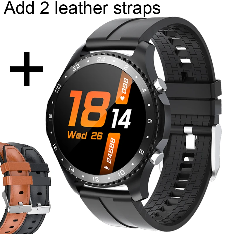 Add 2 leather strap