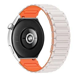 22mm Silicone Magnetic Loop Replacement Wristband - KOSPET TANK M3 Ultra (Starlight Orange)