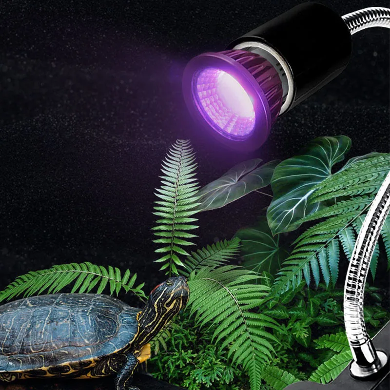 110/220V Reptile Night Lamp Imitation Moonlight Night Sleep Lighting Lamp Turtle Lizard Snake Reptile Amphibian Pets Accessories 3