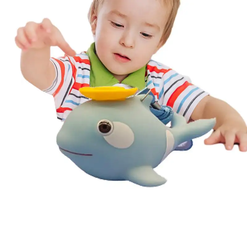 

Ocean Animals Toys Under The Sea Figure Toys With Light Up And Sound Cute Mini Animal Figurines For Kids Tiny Little Animals