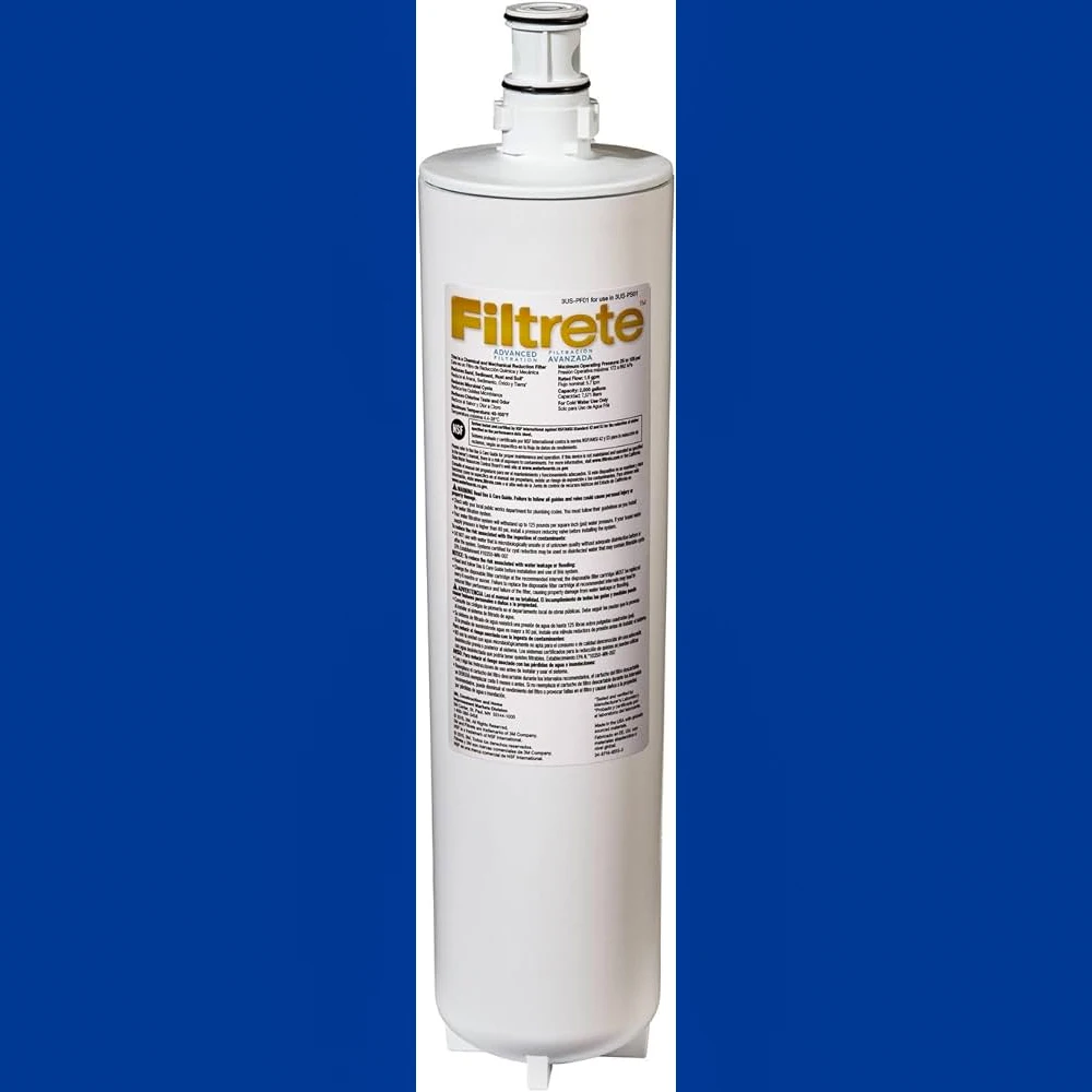 

3US-PF01 Water Filtration Filter Replacement For Under Sink 3US-PF21、3US-MAX-F01H、Delta RP78702、Manitowoc K-00337、K-00338