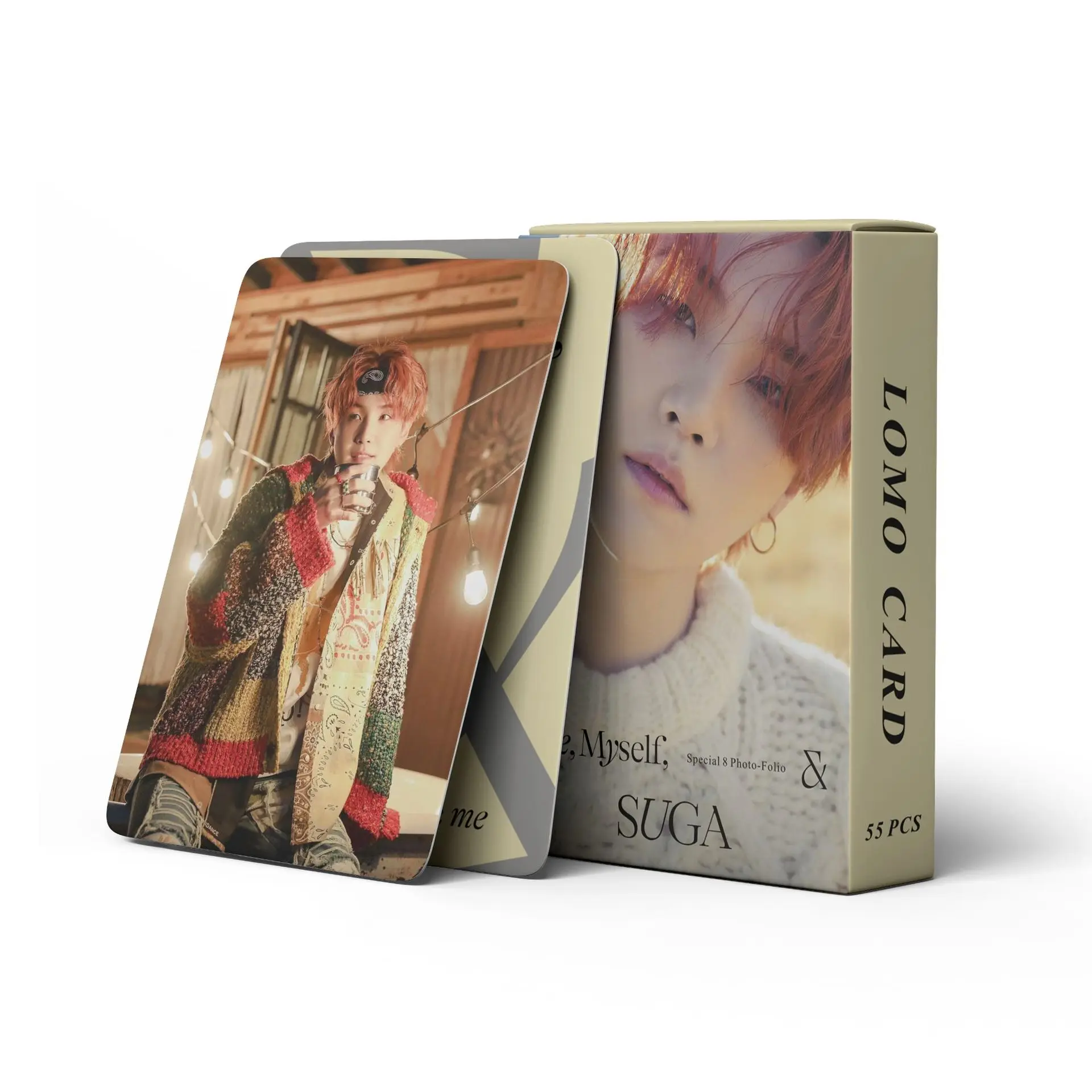 ユンギ BE トレカ 55枚 55Pcs/Set Kpop Idol Suga Photo Card Personal Photo 