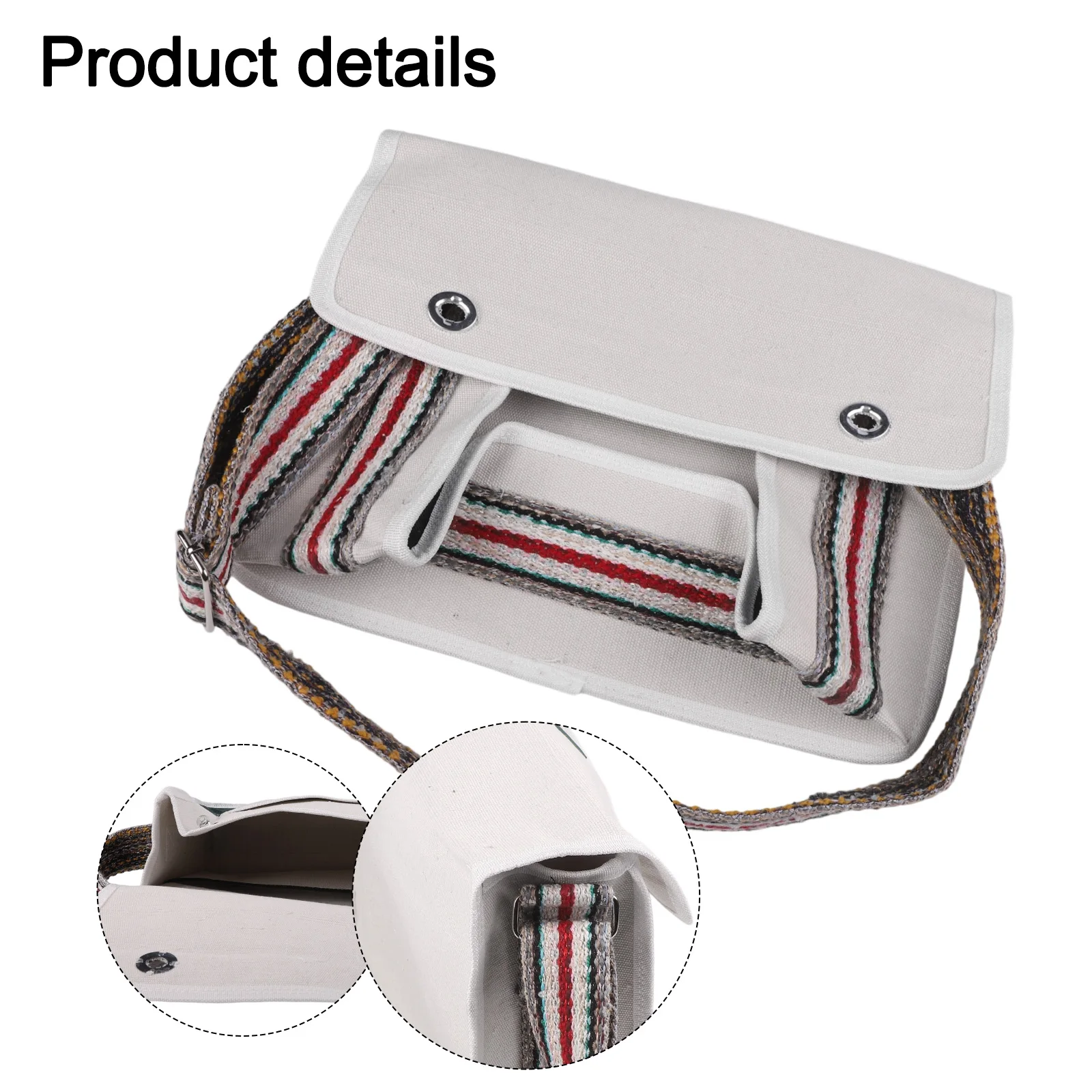 수리 도구 가방 전기 도구 가방 조정 가능한 어깨 스트랩 전기 기사에 대한 그림으로 헤비 듀티 소재