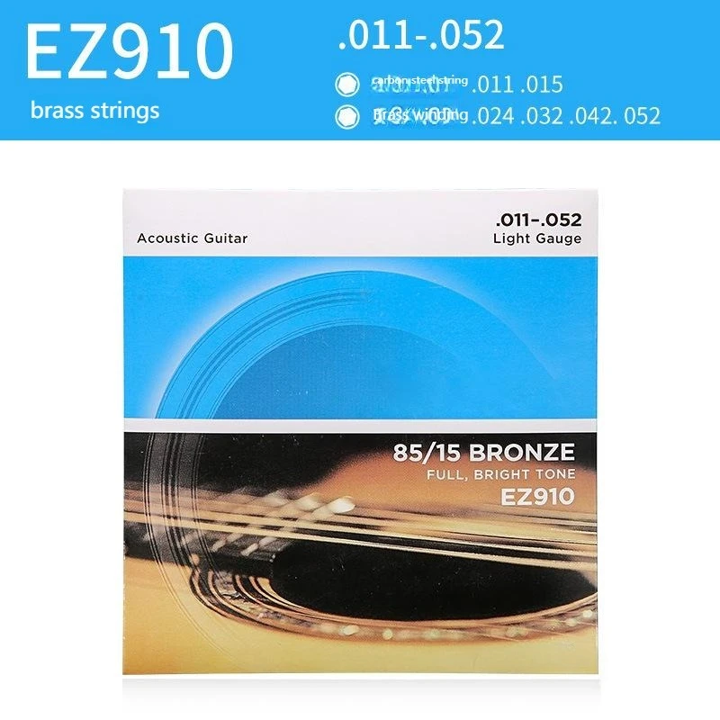 EXL110 Nickel Electric Guitar Strings 10-46 Gauge - Balanced Tension & Enhanced Sustain for Live/Studio Use, 6-String Set