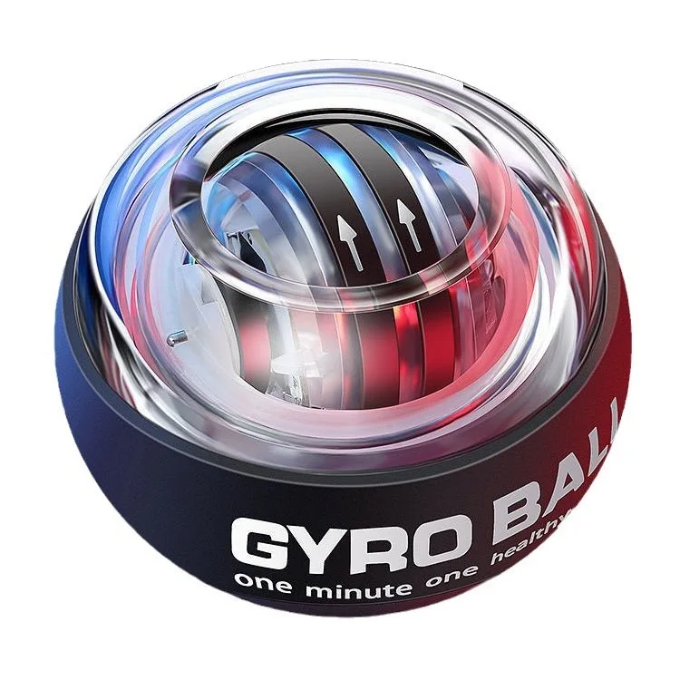 LED Wrist Ball Gyroscopic Power Wrist Ball Self-starting Gyro Gyroball Arm Hand Muscle Force Trainer Exercise Strengthener