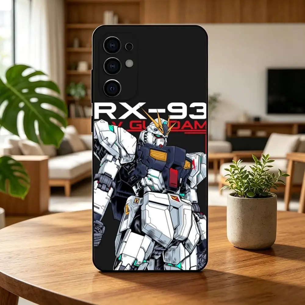 Mobile Suit G-Gundam Black Silicone Soft Phone Case