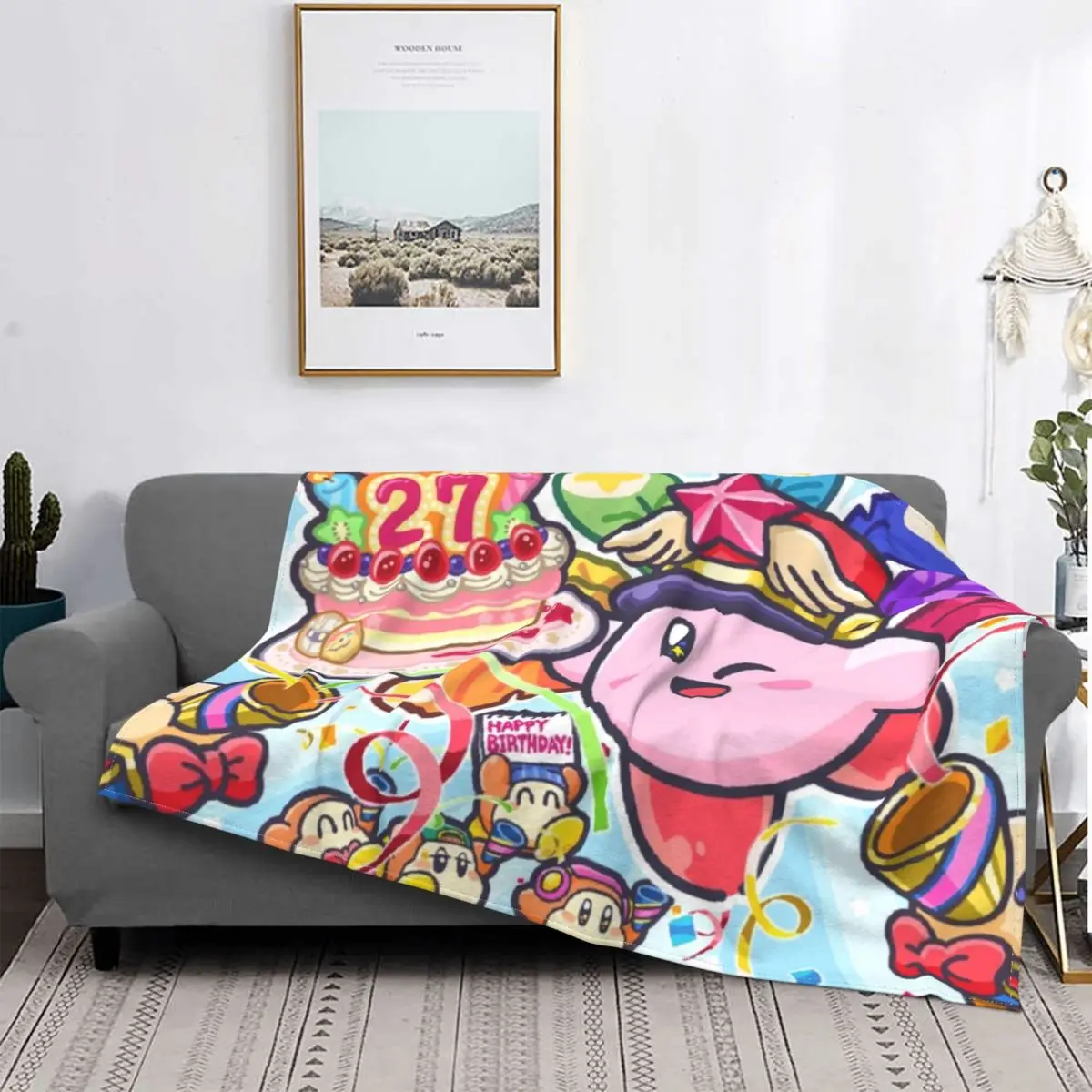 

Цифровое розовое детское одеяло, бархатное осенне-зимнее освещение, дышащие легкие Пледы для автомобиля, уличное покрывало