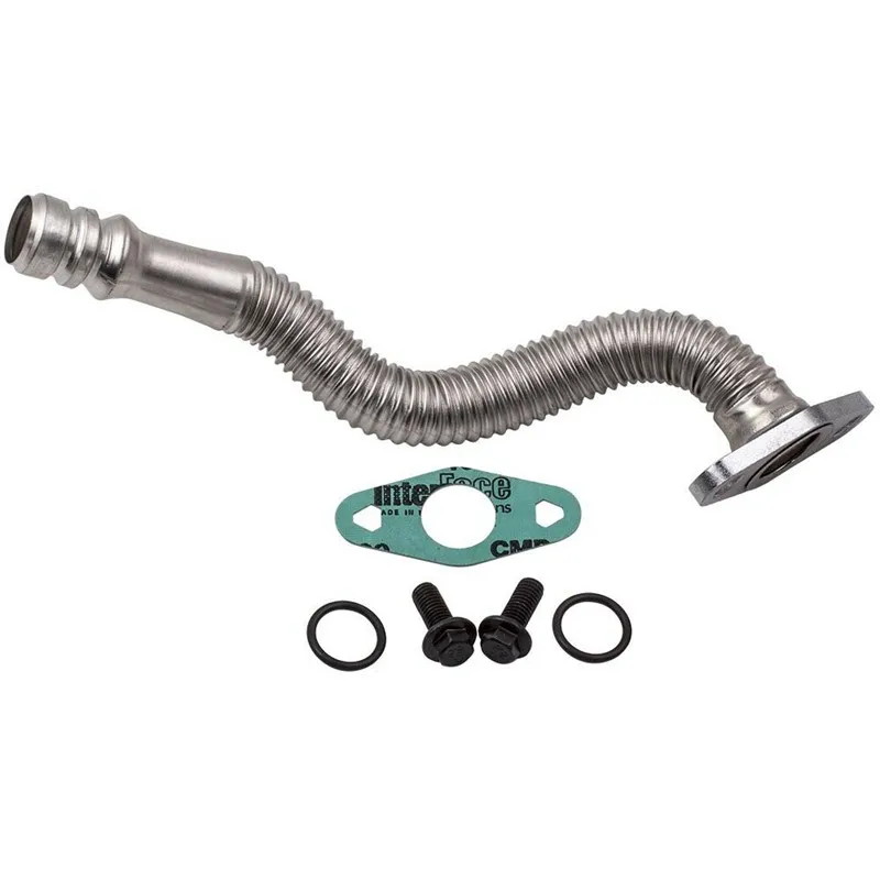 Turbo Oil Return Drain Line Tube For Dodge Ram Cummins-Diesel 6.7L 2007- 68005450AA