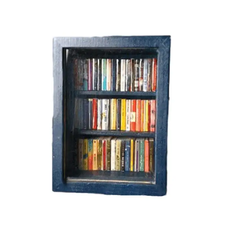 

Миниатюрная книжная полка для снятия стресса