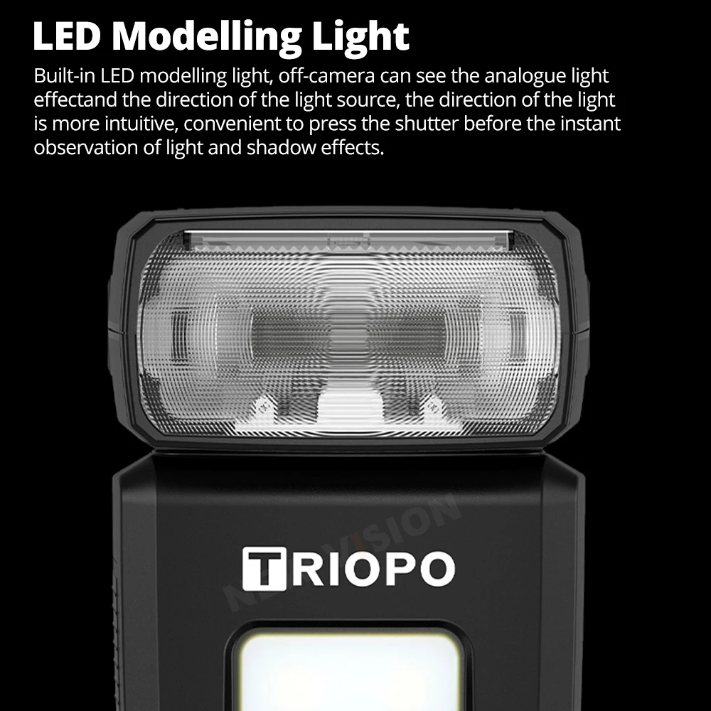 Camera Flash TTL HSS For Canon Sony Fuji Nikon