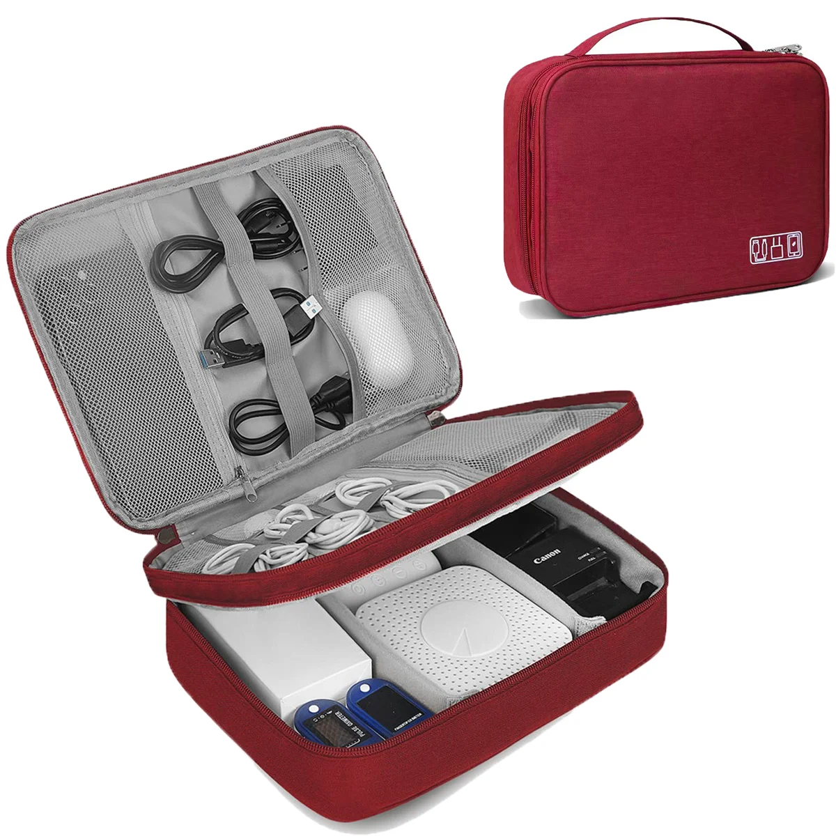 Portable Digital Storage Organizer Bag 1