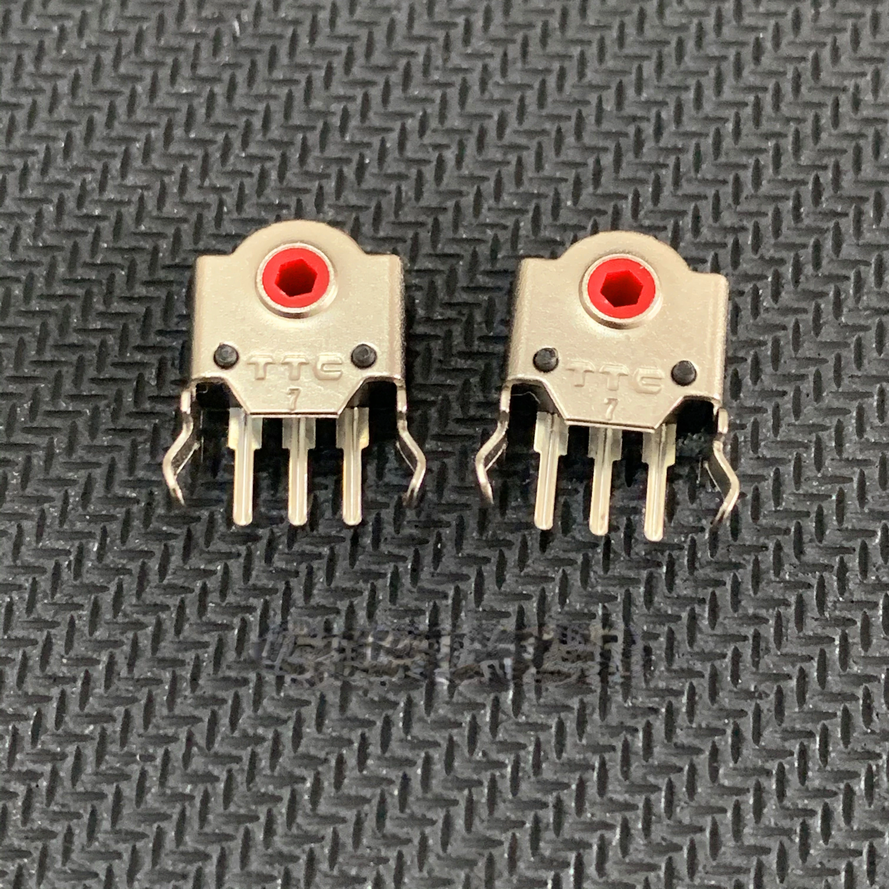 2 개/대 TTC 마우스 인코더 8mm 9mm 10mm 11mm 녹색 빨간색 노란색 코어 롤러 휠