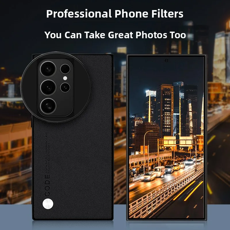  Galaxy S23 S24 S25 Ultra Phone Case Photoaphy Kit Starlight ND Filter Anti-Laser 67mm Creative Personalized Protect...