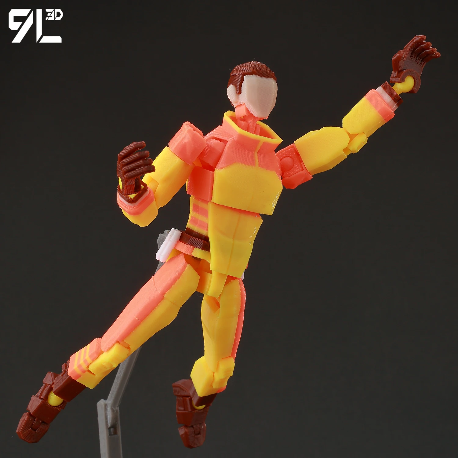 9L3D マルチジョイント ポーズ可能フィギュア インビンシブル T13