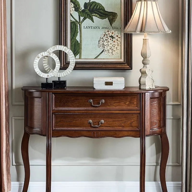 

Simple Solid Wood Cabinets Entrance Hall Wooden Display Cabinets Storage Organizer Drawers Armoires De Salon Auxiliary Furniture