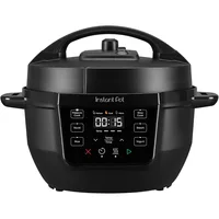 Instant Pot 4QT RIO Mini 7-in-1 Multi-Cooker Pressure Cooker Slow cook Sauté Steam Rice Maker, Yogurt, & Warmer, Black, 4 Quarts