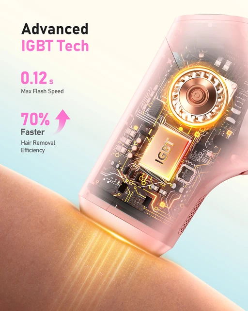 Depilazione laser 990000 flash per donne e uomini Corpo Bikini e aree facciali Depilazione permanente indolore Depilazione IPL 4