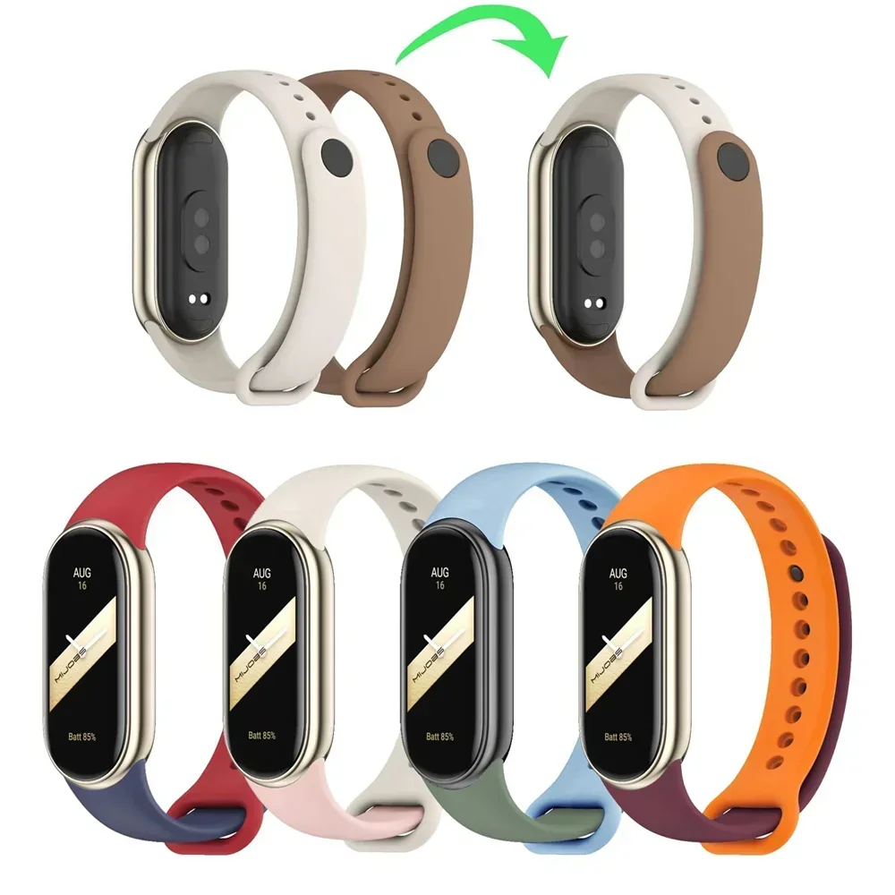 Sport Watch Band Silicone Strap Replacement – Compatible with Xiaomi Mi Series