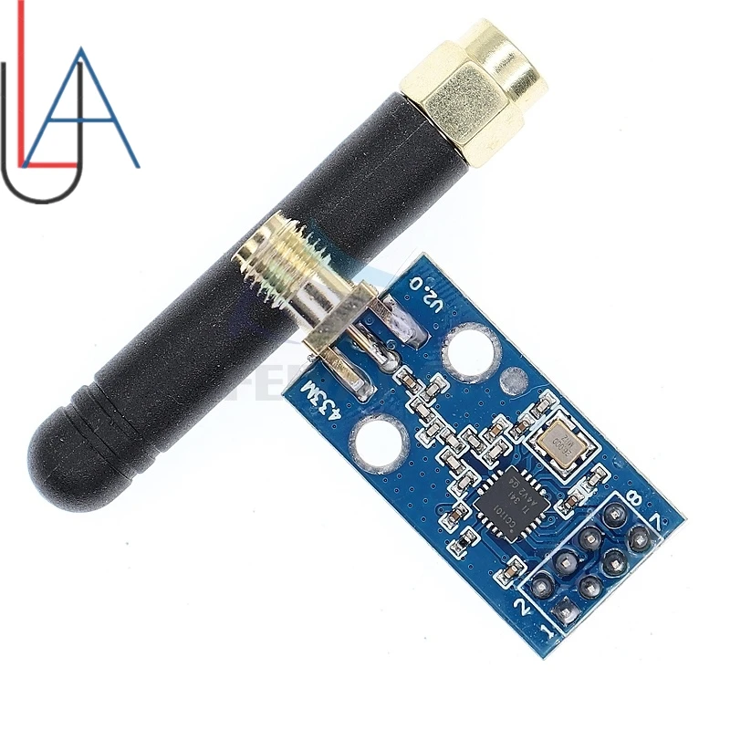 LAUBEI CC1101 433 MHz Wireless mit SMA-Modulantenne für Transceiver-Verstärker Sound FM Lora Netzteil Spannungsregler – Detail 1