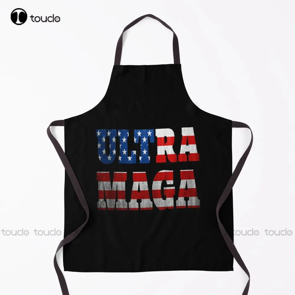 

Ultra Maga Apron Proud To Be Ultra Maga Garden Kitchen Household Cleaning Personalized Custom Apron For Women Men Unisex Adult