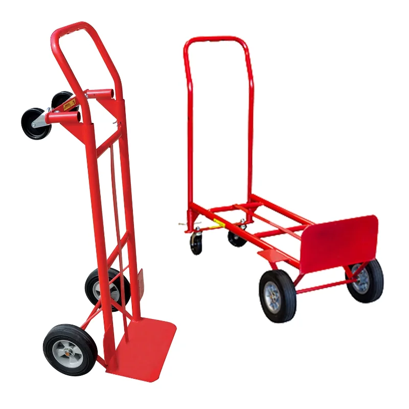 

Milwaukee 600 lb. Capacity 2-in-1 Convertible Hand Truck kitchen island table