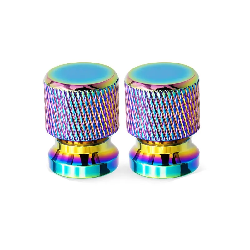 Tire Valve Stem Caps, Anodized Aluminum Wheel Valve Covers Accessories, Universal for Cars, SUVs, Bikes, Trucks and Motorcycles - Image 15